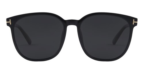 Galveston Square Black Sunglasses | Glassesshop display picture 3