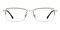 Truman Black/Golden Rectangle Metal Eyeglasses