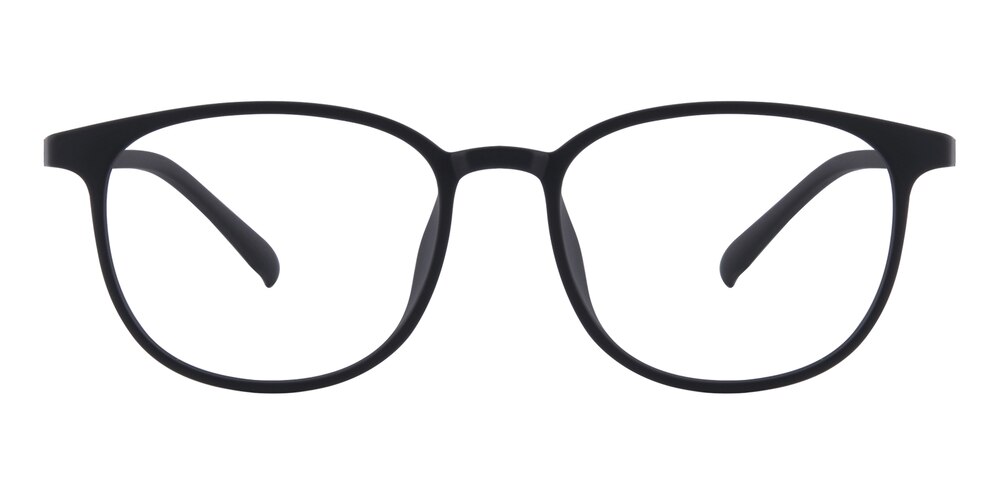 Defender Black Round TR90 Eyeglasses