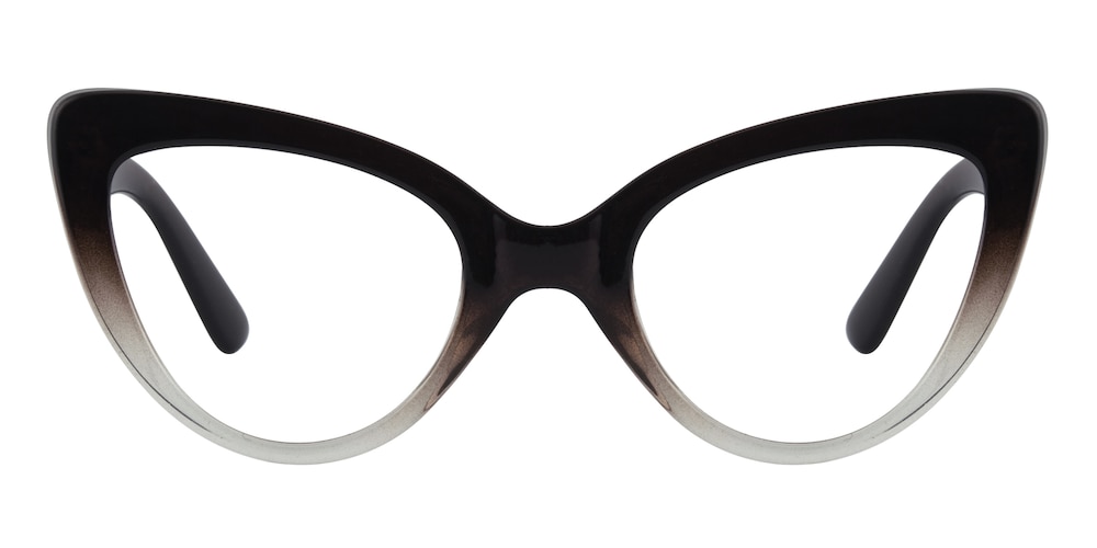 Miranda Brown/Crystal Cat Eye TR90 Eyeglasses