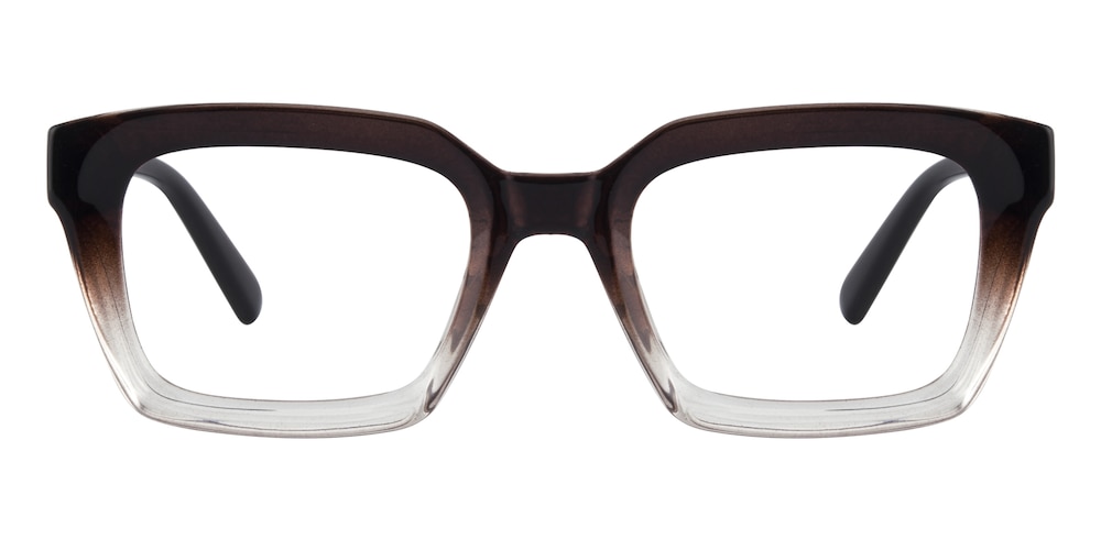 Tower Brown/Crystal Square TR90 Eyeglasses
