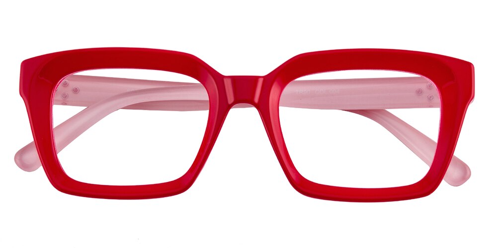 Tower Red Square TR90 Eyeglasses