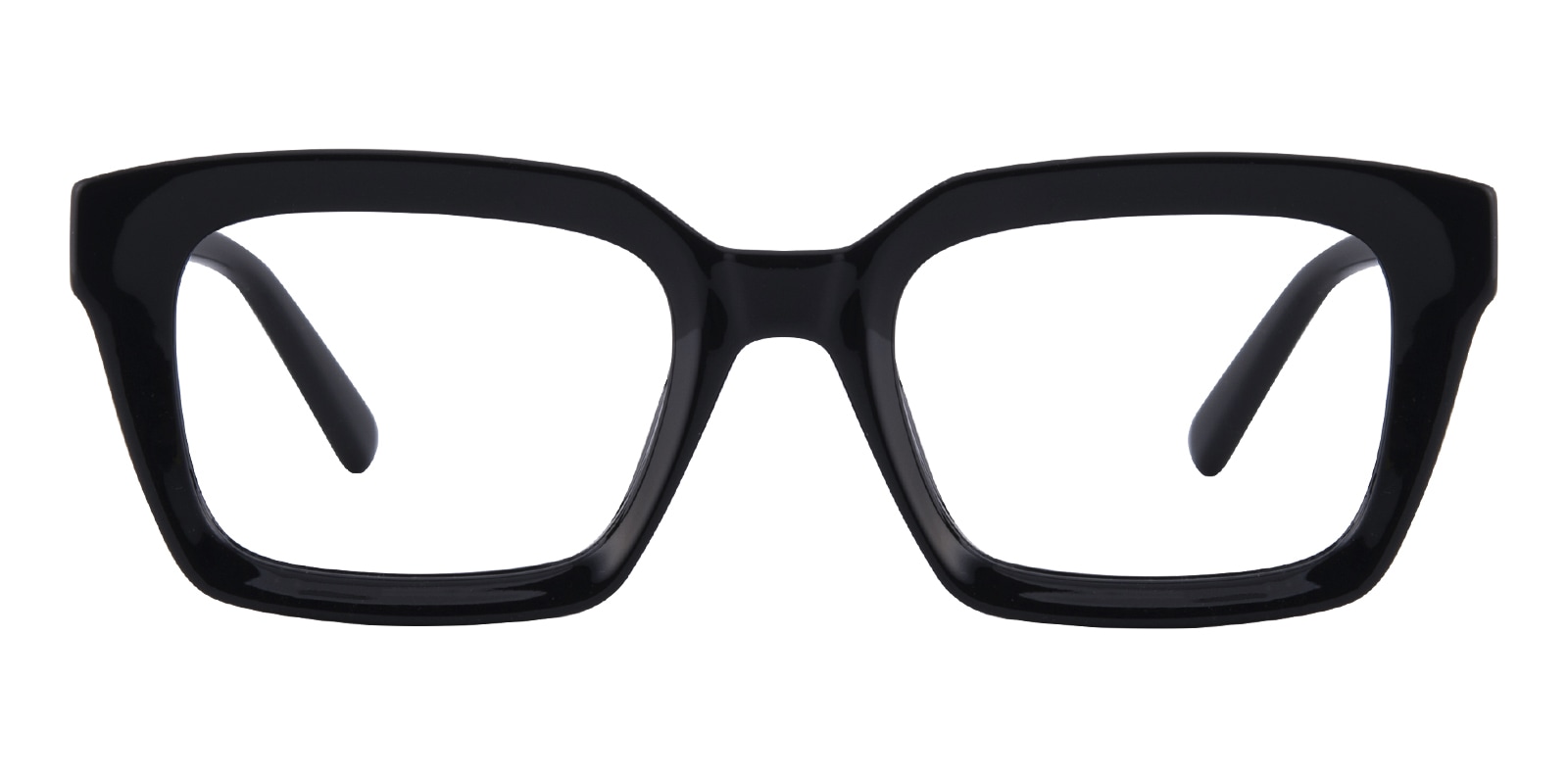 Black square reading glasses on sale