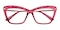 Eileen Purple Cat Eye TR90 Eyeglasses