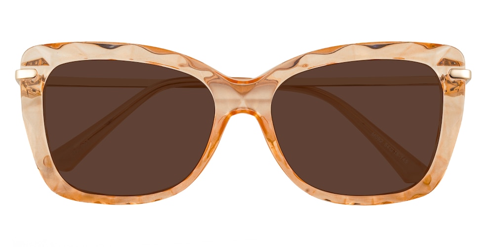 Agnes Orange Cat Eye TR90 Sunglasses