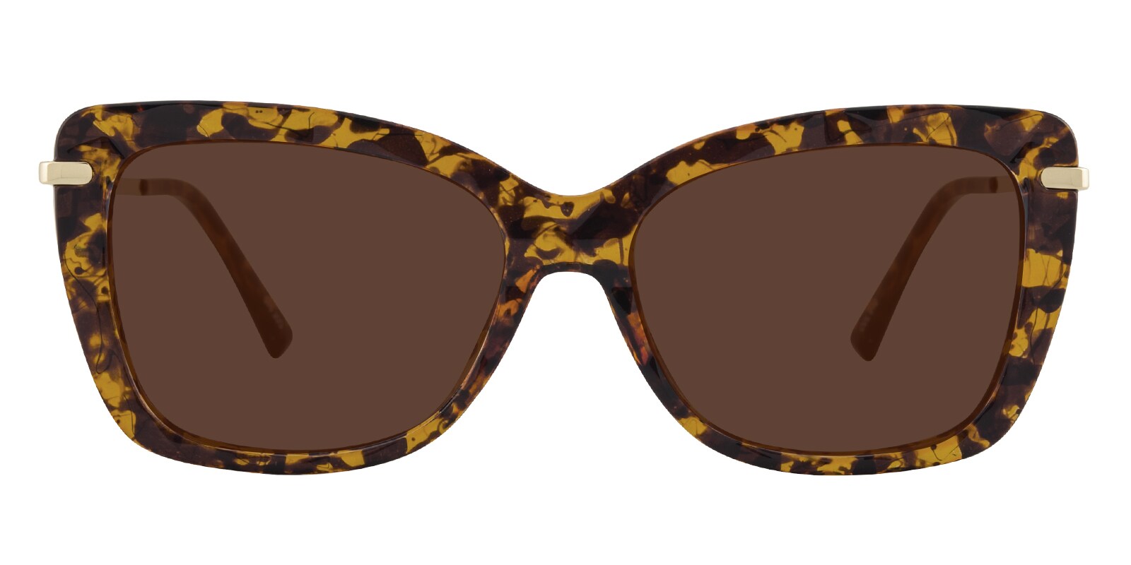 サングラス ^ONE BRILLIANT^ DaphneOB438Black Daphne-OB438-Black Daphne Cat Eye Champagne Sunglasses | Glassesshop