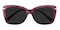 Agnes Purple Cat Eye TR90 Sunglasses