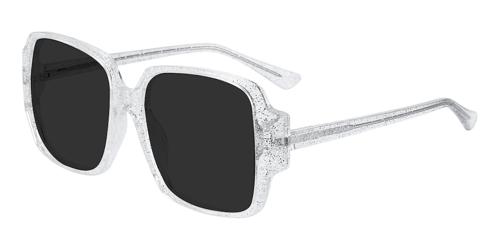 Clementine Crystal Square TR90 Sunglasses