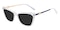 Nicola Crystal Cat Eye TR90 Sunglasses