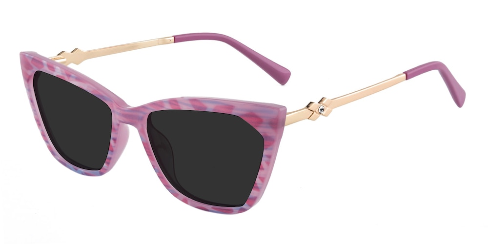 Nicola Pink Cat Eye TR90 Sunglasses