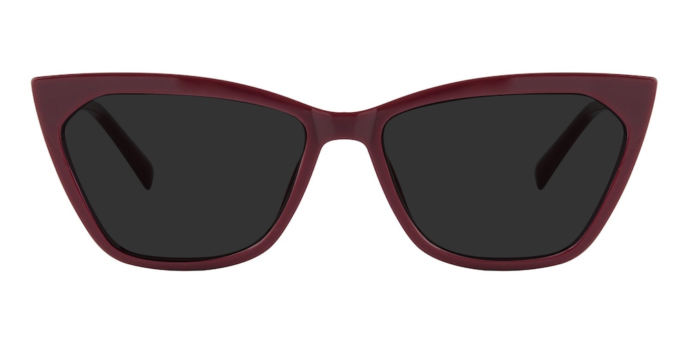 Nicola Red Cat Eye TR90 Sunglasses