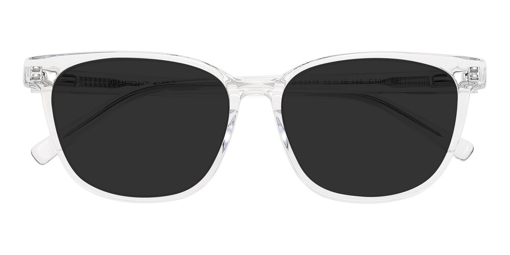 Charlotte Crystal Oval Acetate Sunglasses