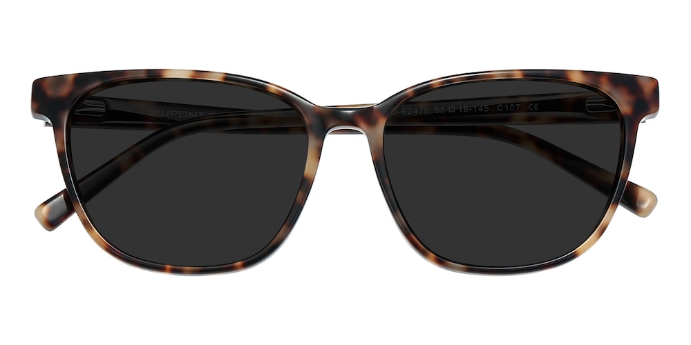 Charlotte Petal Tortoise Oval Acetate Sunglasses