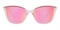 Zenobia Pink Cat Eye TR90 Sunglasses