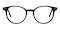 Astoria Dark Blue/Tortoise Round Acetate Eyeglasses