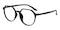 Athena Black Polygon TR90 Eyeglasses