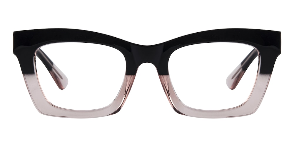 Cornelia Black/Pink Cat Eye TR90 Eyeglasses
