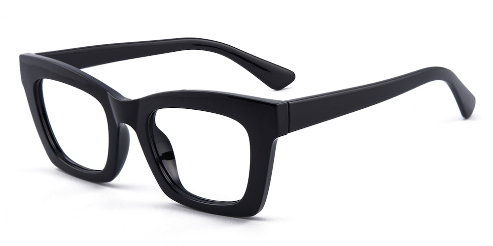 Cornelia Black Cat Eye TR90 Eyeglasses