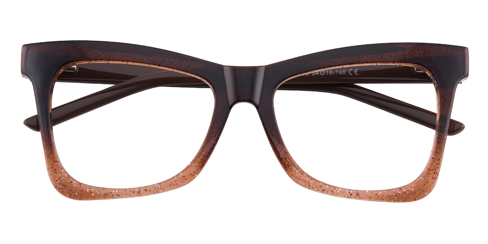 Evelyn Tortoise/Brown Cat Eye TR90 Eyeglasses