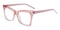 Evelyn Pink Cat Eye TR90 Eyeglasses