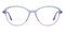 Jersey Blue/Purple Cat Eye Acetate Eyeglasses