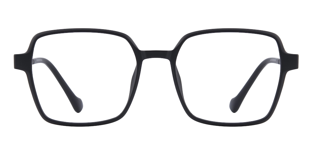 Barrie Black Square Ultem Eyeglasses