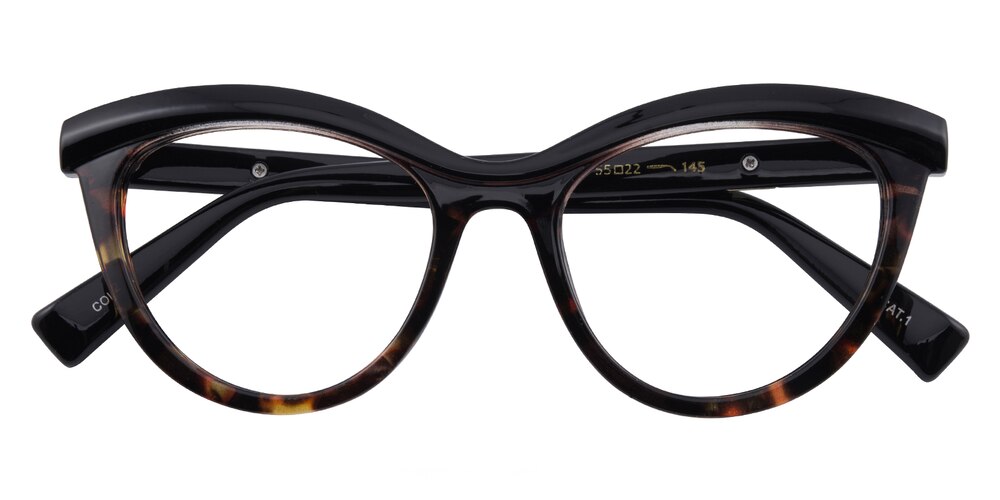 Kristin Black/Tortoise Cat Eye TR90 Eyeglasses