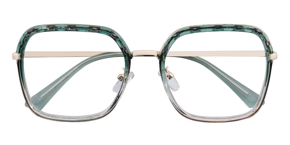 Linda Green/Golden Square TR90 Eyeglasses