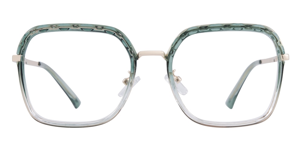 Linda Green/Golden Square TR90 Eyeglasses