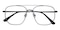 Niagara Crystal/Black Aviator Titanium Eyeglasses