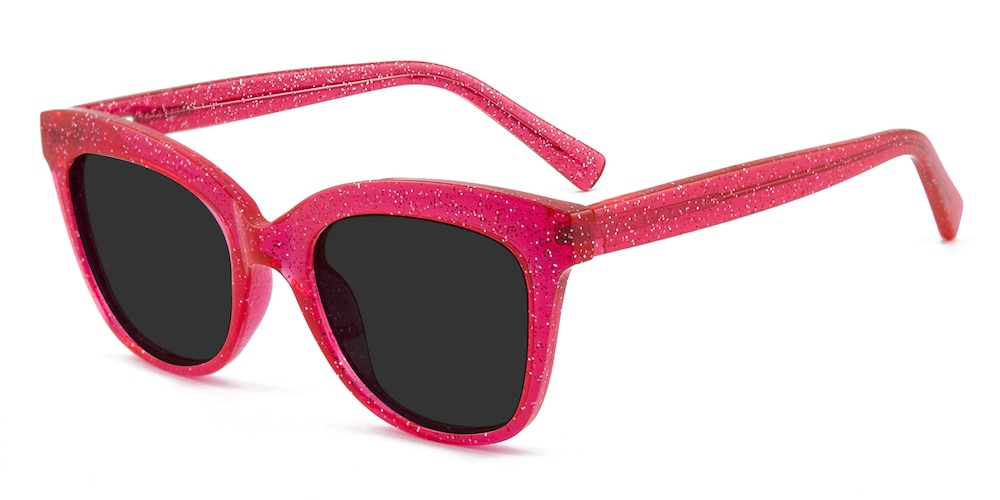 Renata Red Cat Eye TR90 Sunglasses