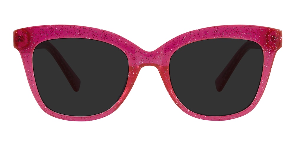 Renata Red Cat Eye TR90 Sunglasses