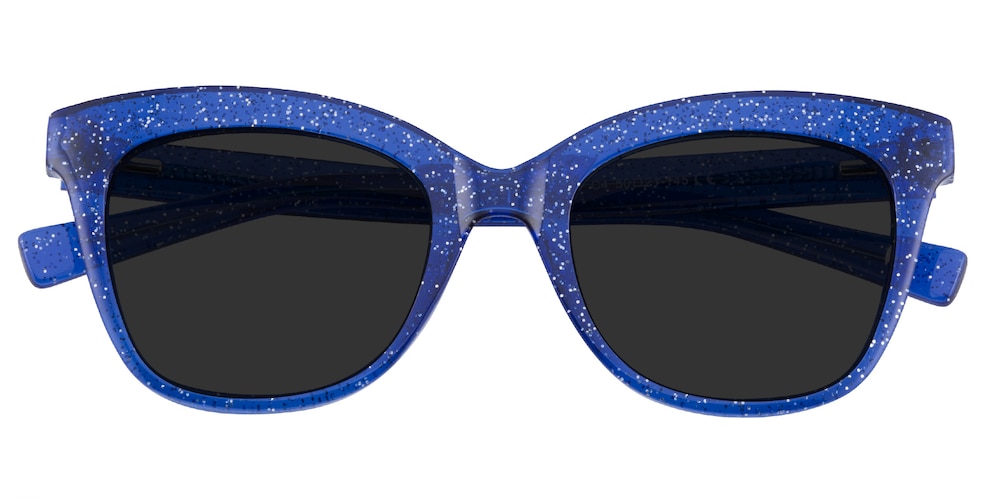 Renata Blue Cat Eye TR90 Sunglasses