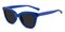 Renata Blue Cat Eye TR90 Sunglasses