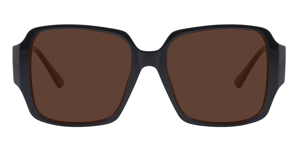 Clementine Black Square TR90 Sunglasses