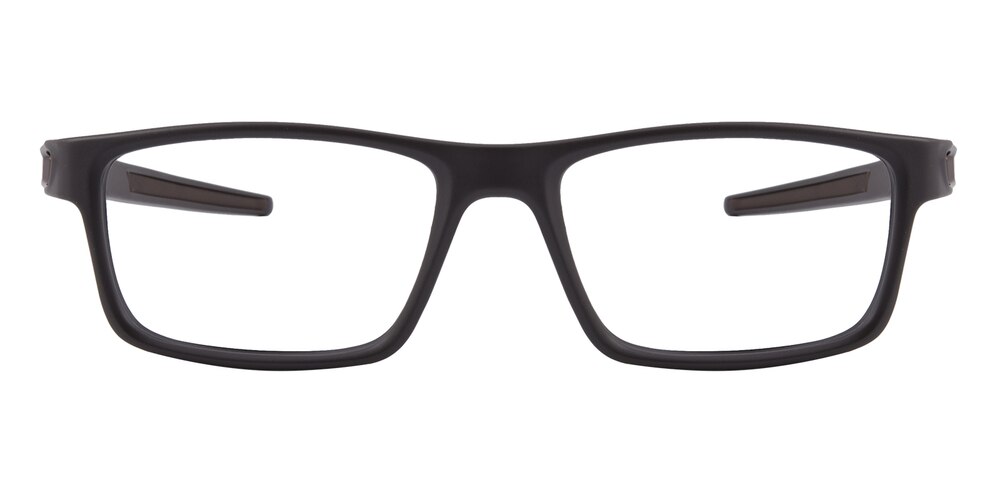 Charlottesville Brown Rectangle Plastic Eyeglasses