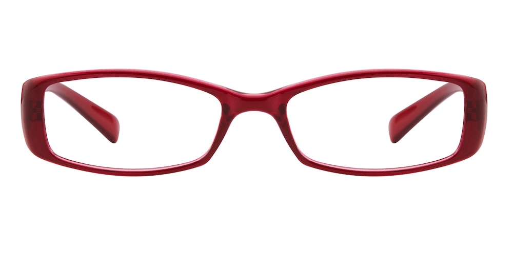 Dominic Burgundy Rectangle TR90 Eyeglasses