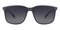 Bennett Gray Rectangle TR90 Sunglasses