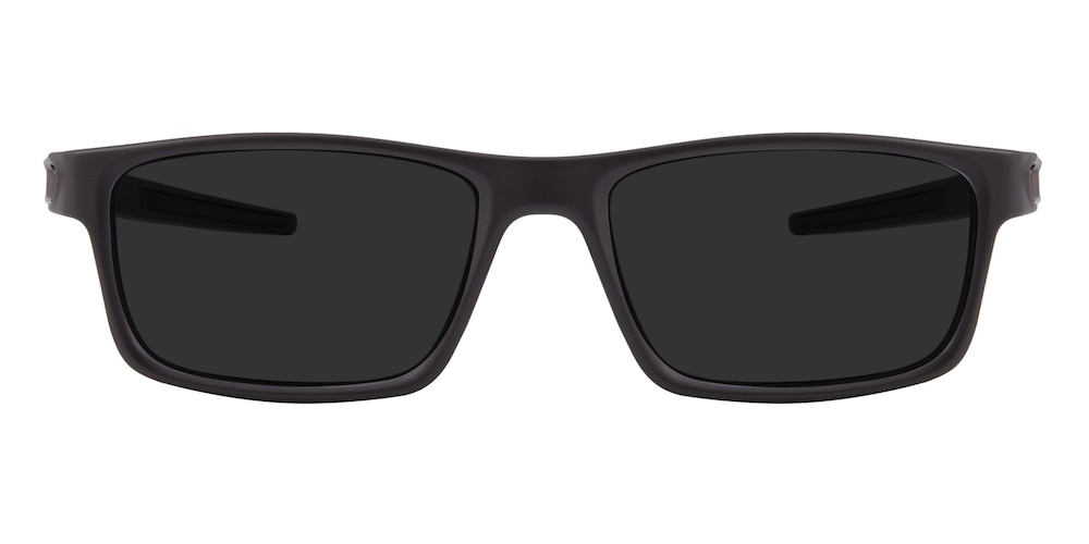 Road Brown Rectangle Plastic Sunglasses