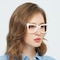 Jenny White Cat Eye TR90 Eyeglasses