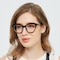 Kristin Black/Tortoise Cat Eye TR90 Eyeglasses