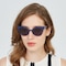Sigrid Blue/Tortoise Cat Eye TR90 Sunglasses
