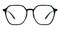 Hannibal Black Polygon TR90 Eyeglasses