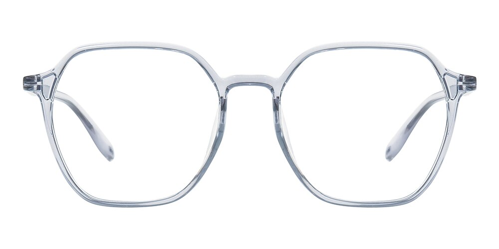 Hannibal Gray Polygon TR90 Eyeglasses