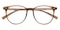 Fitchburg Brown Round TR90 Eyeglasses
