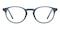 Montgomery Blue Oval TR90 Eyeglasses