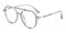 Dorado Gray/Silver Aviator TR90 Eyeglasses