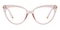 Mavis Pink/Golden Cat Eye TR90 Eyeglasses