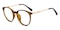 Elva Tortoise/Golden Round TR90 Eyeglasses
