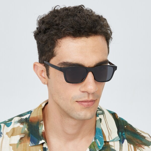 Knoxville Rectangle MBlack FullFrame TR90 Eyeglasses